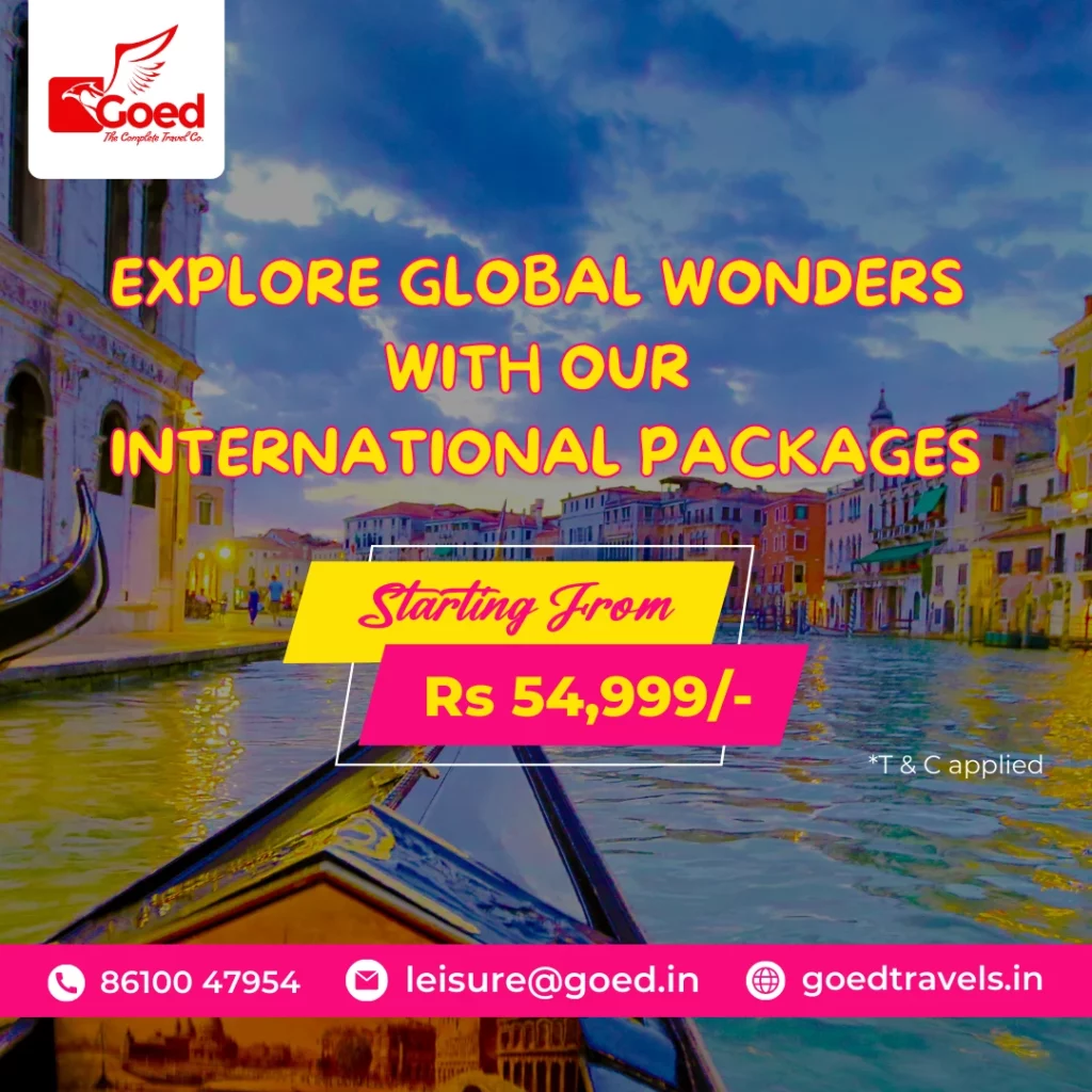 International tour packages offers